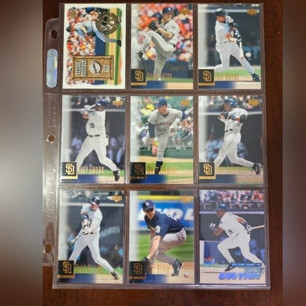 MLB San Diego Padres Card Collection